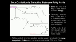 PUFAs: Beta-Oxidation of Linoleic Acid (2 Double Bonds) Instructional Video