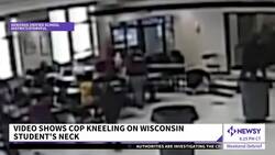 Video Shows Cop Kneeling On Wisconsin Student's Neck News Clip