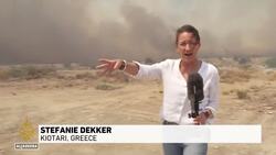 Thousands more evacuated as Greece battles wildfires News Clip