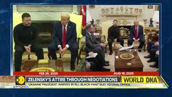 Russia-Ukraine War: Zelensky's Suit, Highlight Of The Meet? Trump Praises Ukraine's President News Clip