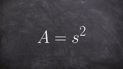 Take the derivative of the area of a square with respect to t Instructional Video