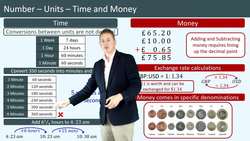 Mastering Time and Money: Conversions, Calculations, and Denominations Instructional Video