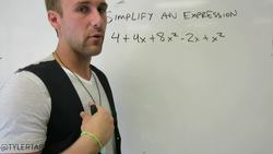 How to Simplify an Expression Instructional Video