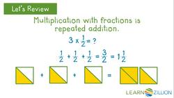 Multiplying Fractions and Whole Numbers: Solving Word Problems with Fraction Models Instructional Video