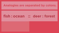 Analogies Instructional Video