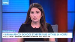 Teacher Union: 4 Broward County, FL School Staffers Die From COVID News Clip