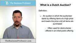 Dutch Auction Instructional Video