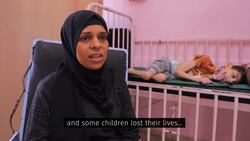 'This is the most difficult tragedy': Mother of malnourished child in Gaza News Clip