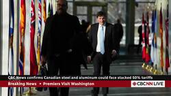 A White House official confirms the threat for Canadian steel and aluminum is now doubled News Clip
