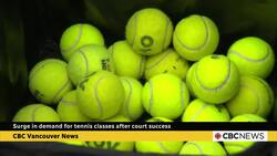 Surge in demand for tennis classes after court success News Clip