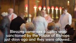 Church of England blesses same-sex couples for first time News Clip