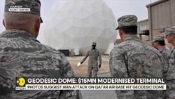 Photos suggest Iran attack on Qatar air base hit the geodesic dome News Clip