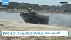 Bodies Of 8 Military Recovered After Vehicle Sinks During Training News Clip