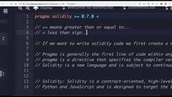The Complete Solidity Course - Zero to Advanced for Blockchain and Smart Contracts - How to Understand Pragma Solidity Instructional Video