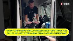 Bradley Cooper Cooks Up Philly Pride For Super Bowl Attendees In New Orleans | WATCH News Clip