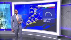 Cloudy skies and chilly but dry in Connecticut News Clip