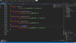 Behavioral Design Patterns in C++ - C++ Iterators - III (More Iterators) Instructional Video