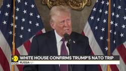 White House confirms Donald Trump's NATO trip News Clip