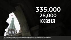 Ottawa's pandemic hiring boom adds billions to federal payroll News Clip