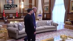 Ukrainian President Zelenskiy Meets Turkey's Erdogan News Clip