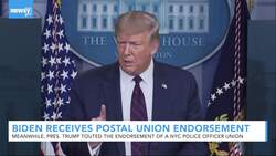 Biden Receives Major Postal Worker Union Endorsement News Clip