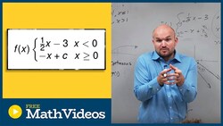 How to find the value k that can make the piecewise function continous Instructional Video