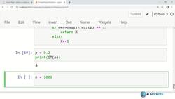 Data Science and Machine Learning (Theory and Projects) A to Z - Random Variables: Geometric Random Variable Python Practice Instructional Video