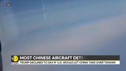 Taiwan detects 45 Chinese aircraft in a day, highest this year News Clip