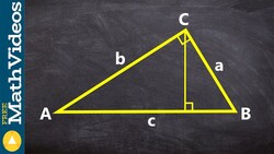 How to determine the similarity of three triangles by drawing the altitude Instructional Video