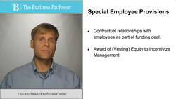 Special Employee Provisions - Term Sheet Instructional Video