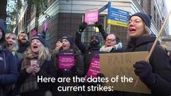UK strikes – who will be walking out in the next few weeks? News Clip