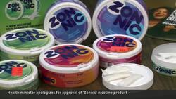 Health minister vows to close flavoured nicotine pouch loophole News Clip