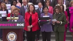 CLEAN : Pelosi tells Supreme Court, Republicans 'hands off' abortion rights News Clip