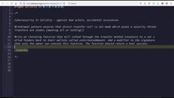 The Complete Solidity Course - Zero to Advanced for Blockchain and Smart Contracts - Pop Quiz â€“ Looping and Transactions in Solidity Instructional Video