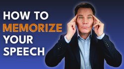 How to Memorize a Speech Instructional Video