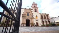 Real de Asientos Stock Footage