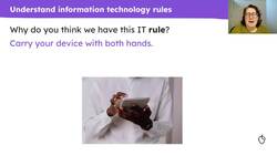 Using information technology safely Instructional Video