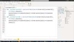Power BI Masterclass 8 - Python, Finance, and Advanced DAX - Learning DAX - How to Evaluate the Lost Customers Instructional Video
