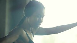 Beautiful female dancer life Stock Footage