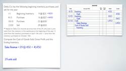 Accounting for Inventory - Weighted Average Example Instructional Video