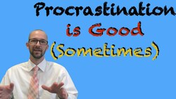 Planned Procrastination - German Learning Tips #13 - Deutsch lernen Instructional Video