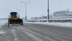 CLEAN : Snowstorm hits Jordan's capital Amman News Clip