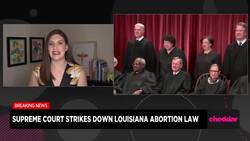 Supreme Court Strikes Down Louisiana Abortion Ban News Clip