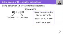 Checking and securing understanding of multiples of 10 Instructional Video