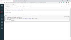 PySpark and AWS: Master Big Data with PySpark and AWS - Spark Streaming DF Instructional Video