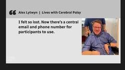 Change to income assistance program for people with disabilities leaves user frustrated News Clip