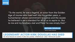 Hollywood Actor And Icon Kirk Douglas Has Died At 103 News Clip