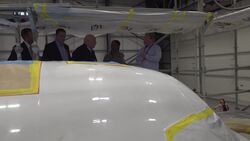 Kemi Badenoch visits Teesside International Airport News Clip