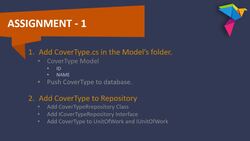 The Complete Guide to ASP.NET Core MVC (.NET 5) - Assignment - Add Cover Type Model and Repository Setup Instructional Video