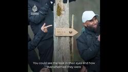 Muslim hikers in UK suffer online abuse over Mecca prayer signs News Clip